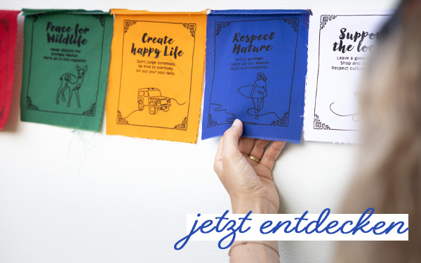 vanlife Gebetsfähnchen